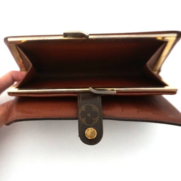 SOLD!LOUIS VUITTON VINTAGE French Monnaie Kisslock - Picture 6 of 7